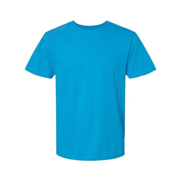 Gildan Unisex Adult Softstyle Midweight T-Shirt / Sapphire Blue - Picture 1 of 3